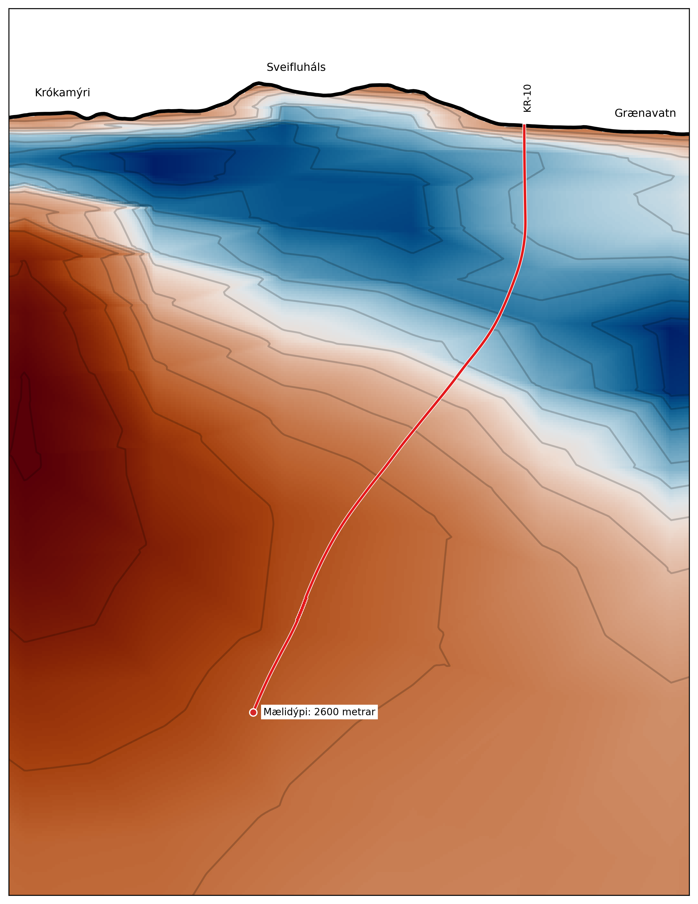 KR10 Rannsóknarborun Lokið Skýringarmynd