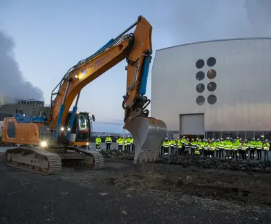 HS Orka Skóflustunga